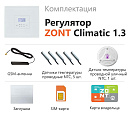 ZONT Climatic 1.3 Погодозависимый автоматический GSM / Wi-Fi регулятор (1 ГВС + 3 прямых/смесительных) с доставкой в Краснодар